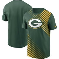Muški Nike Green Green Green Bay Packers Third Line Modna majica Asbury