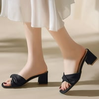 Leey-World Walking Cipele žene Žene Rivet Rhinestone Pearl Ravne sandale Slip na memorijskim pjenama Sandale Otvori dijapozitivne sandale