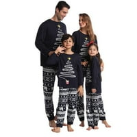 Porodični božićni PJS Usklađivanje Klinac Xmas Usklađivanje pidžama za dečiji odmor Xmas Sleep Sleep