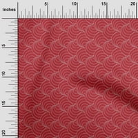 Onuone pamučna kambrička tkaninska školjka Geometrijska Sashiko ispis tkanina od dvorišta široka