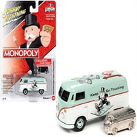 Volkswagen tip svijetlo zelene i bijele i igre token monopol pop kultura Diecast model automobila od Johnny-a