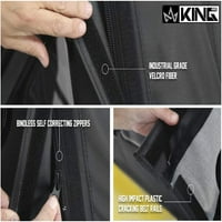 King 4WD zamjenski meki top - crni dijamant kompatibilan za JK vrata 2010- Wrangler
