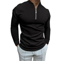 Kamuflaža Retro tines 3D digitalni ispisani bluza s gumbom Četverozone za muškarce Muška rubnog majica