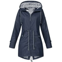 Turilly Women Coats Plus Veličina čišćenja zimska ženska kasuta sa čvrstim kaputom od kaputa na vanjsku