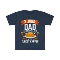 Jobs Tata Astronom Unise majica S-3XL Turska Carver Dan zahvalnosti