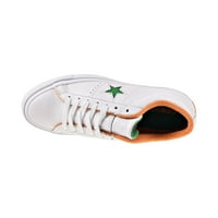 Converse Jedna zvjezdica Grand Slam muške s niskim topljivim cipelama bijelog zelenog 160594C