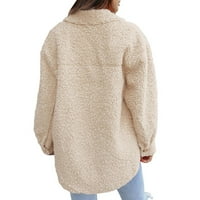 Ljetna ušteda odjeća Loopsun zimski kaputi jakna za žene, jakna od jakne sa čvrstim jaknom džep džep