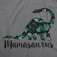 Žene mamasaurus dinosaur mama majica poklon za majke Dan smiješno cool grafički - XL Ženske grafičke