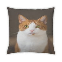 Ahgly Company Cat Mačke na otvorenom bacaju jastuk, po