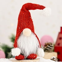 Roliyen božićni ukrasi Santa tkaninski lutka za rođendanskog poklona za kućni božićni odmor ukras