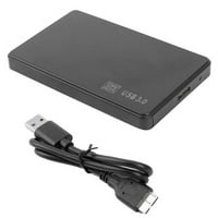 SATA do USB futrole na tvrdom disku Vanjski tvrdi disk BO sa USB kablskom HDD kućištem USB3. crn