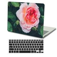 Kaishek Hard Shell futrola Kompatibilan je samo najnoviji MacBook Pro 15 s mrežnom ekranom + crni poklopac tastature Model: A1707 a