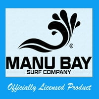 Muška majica Manu Bay Surfer frajera, 5xl crvena