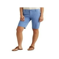 Ralph Lauren ženski plavi rastezljivi džepni hlače sa zatvaračima plus 20W