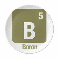 Boron Checal element naučni tanjur ukrasni porculanski salver za jelo za večeru