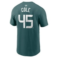 Muški Nike Gerrit Cole Teal American League MLB All-Star igre i broj majica