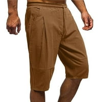 Muške brze suhe sportske kratke hlače Ležerne prilike za solidne poluvremene hlače Udobne plažne kratke hlače sa džepom