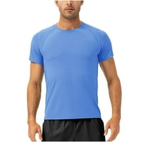 Muška sportska košulja Casaul Sthetty Slim Fitness kratke rukavice za bluze s kratkim rukavima
