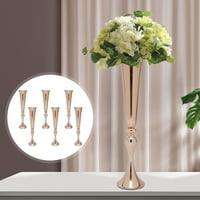 Metalni vjenčani cvjetni vaze 22.2 središnji dijelovi trube Trumpet vaze cvjetni stol