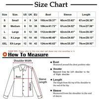 Bluze za žene Dressy Ležerne prilike dugih rukava, ležerne prilike, udobne tiskarske kardiganske bluze ženske kapute