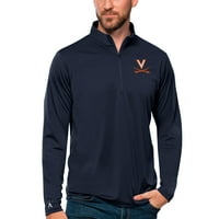 Muška antigua mornarica Virginia Cavaliers Tribute Tribute Quarter-Zip Top