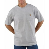 Carhartt muns ravna odjeća majica za vrat sa džepom