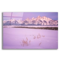 Epska umjetnost 'Zimska mirna - Grand Teton National Park' by Darren White, Akrilna staklena zida Art,