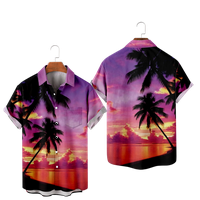 Ljetne muške havajske košulje 3D Ispiši labave majice Muška majica na plaži Modna odjeća