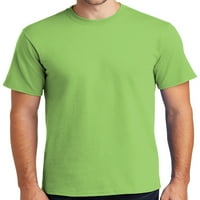 Muška teška majica u pamuk, 2xl lime zelena