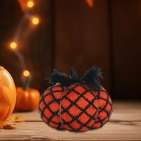 Predivna puckena, ukrasi za Noć vještica Odreda za odmor Pleteni ukrasi vune rekvizicije bundeve rekvizicije, Halloween Božićna zabava Tree Mantel Zidne kuće Dekor za prodaju