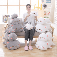 Slatka kitten plišana igračka, punjeni životinjski kućni ljubimac kitty mekani anime cat pliša jastuk