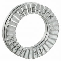 Nord-Lock Wdglkwshr, STL, 1 4in, 1,35 ID, 1,91 od, 1554