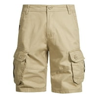 CLlios Muns Cargo Shorts Plus Veličina Multi džepovi Shorts Vanjski borbeni kratke hlače Lounge Travel Teretne kratke hlače