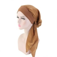 Meidiya Headwear elastična turbana gusarska kapa za žene duge glave za kosu šal na glavi na glavi cvjetni