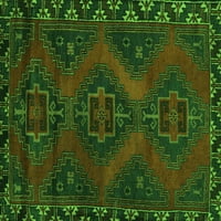 Ahgly Company Zatvoreni pravokutnik Perzijski zeleni tradicionalni prostirke, 3 '5'