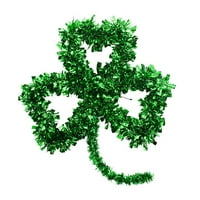 Heiheiup zabavna vrata Garland Početna Irski dan Green Patrickinja Partijski dan i ukrasi Kućni dekor