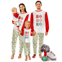 Usklađivanje PJS Nightmare prije božićnih pidžama klasični božićni PJ's Xmas PJS Podudarni setovi za odrasle djeca dječjeg psa