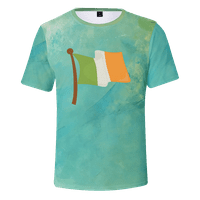 St Patrick Dan Muška majica Novelty Magic Atraktivni dizajn Vrh za mlade za upoznavanje i putovanja