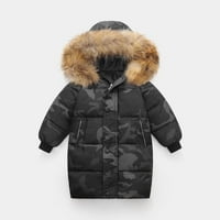 Badymincsl zgušnjavati topla djecu dolje kaput zimski kapuljač dugi dječaci djevojke pamučne jakne odjeća