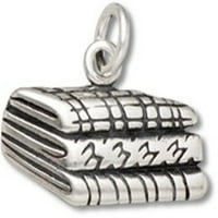 Sterling Silver 18 Bo lančani snop od tri tkanine privjeske ogrlicu