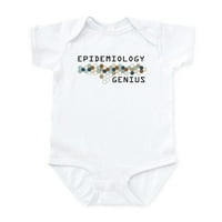 Cafepress - Epidemiologija Genius novorođenčad - beba lagana bod, size novorođenče - meseci