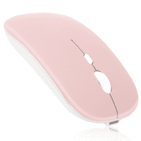 2.4GHz i Bluetooth punjivi miš za Xiaomi Poco F PRO Bluetooth bežični miš za laptop MAC iPad PRO računarsku tablet Android Flamingo Pink