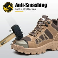 Čizme od čelika ECETANA za muškarce Industrijska građevina Protuprobiranje sigurnosnih cipela