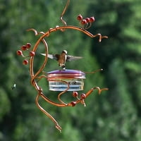 Iaknjing Metal za uvlačenje ptica Metal Crvene bobice Birdžine hranilice, Hummingbirds hranilice za