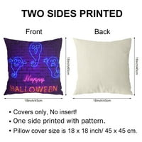 Jastuk za Halloween Jastuk za prestrašenu kappuranu fuckinu za sobu za spavaću sobu Dorm Dor dekor,
