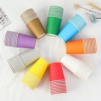Feiradevaidade set Party Cup za jednokratnu upotrebu papira DIY ukras Dječji rođendan Vjenčanje za kućne