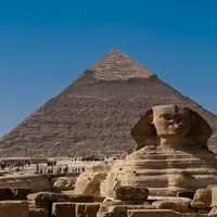 Sfin i piramida, Giza, Egipat Poster Print Michael Defreitas