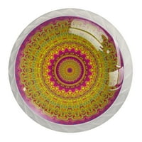 Kaleidoskopske umjetničke gumbe za kuhinjski ormar ormarić ormara za ormarište povlačenja ručke ručke