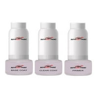 Dodirnite Basecoat Plus Clearcoat Plus Primer Spray Complet kompatibilan sa srednjim argentnim metalnim lancerom Mitsubishi