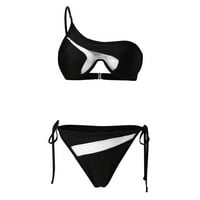 Tankini kupanje za žene Žene Bandeau zavoj podesivi bikini set Push Up Brazilski kupaći kostimi za cipele